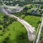 Aerial Image of Future Caruso Road Alignment